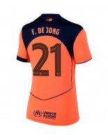 Barcelona Frenkie de Jong #21 Kolmaspaita Naisten 2025-26 Lyhythihainen